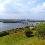 Экскурсия по Нижнему Новгороду Удивительные локации - устье Оки от горы Сокол